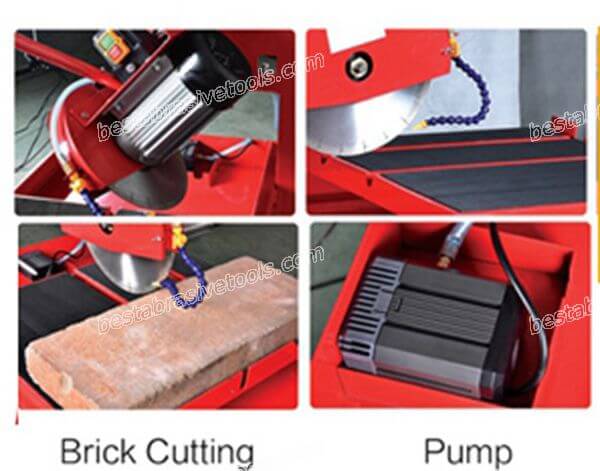 Marble brick cutter machine