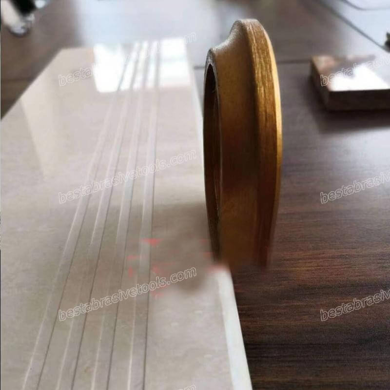 98mm diamond bullnose edge profile wheel - 图片 3